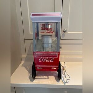 Nostalgia Coca-Cola Hot Air Popcorn Machine